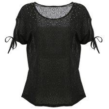 Blusa Com Tachas Detalhe Manga Blusa Com Tachas Detalhe Manga