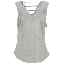 Regata com Renda e Tachas Regata com Renda e Tachas