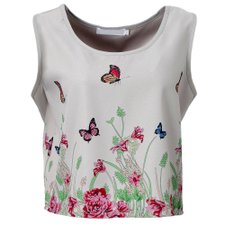 Blusa Regata Estampa Floral Blusa Regata Estampa Floral