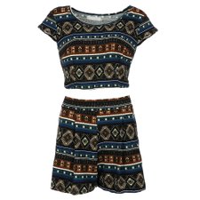 Conjuntinho Blusinha e Short Estampado Conjuntinho Blusinha e Short Estampado