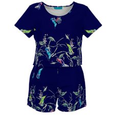 Conjuntinho Camiseta e Short Floral Conjuntinho Camiseta e Short Floral