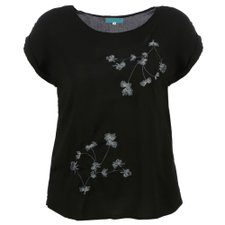 Blusa com Flores Orientais (Plus size) Blusa com Flores Orientais (Plus size)