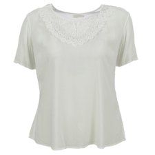 Blusa Guipir Com Pedrarias (Plus Size) Blusa Guipir Com Pedrarias (Plus Size)