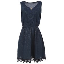 Vestido Acinturado Com Glitter Vestido Acinturado Com Glitter