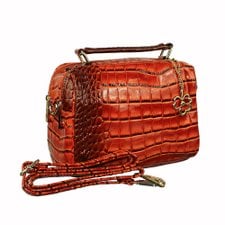 Bolsa de Verniz Com Estampa Animal Print Bolsa de Verniz Com Estampa Animal Print