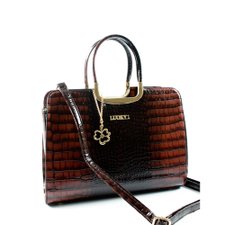 Bolsa Verniz Estampa Animal Print Bolsa Verniz Estampa Animal Print