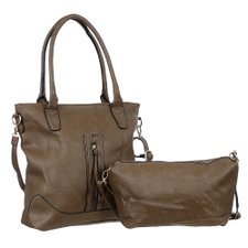 Kit 2 Bolsa De Ombro + Bolsa Transversal Kit 2 Bolsa De Ombro + Bolsa Transversal