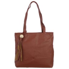 Bolsa de Ombro com Tassel e Coquinho Bolsa de Ombro com Tassel e Coquinho