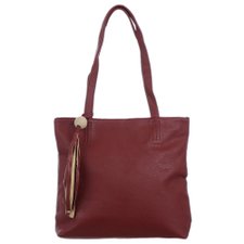 Bolsa de Ombro com Tassel e Coquinho Bolsa de Ombro com Tassel e Coquinho