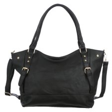 Bolsa de Ombro com Detalhes em Dourado Bolsa de Ombro com Detalhes em Dourado