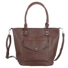 Bolsa De Ombro Com Bolso Frontal Bolsa De Ombro Com Bolso Frontal