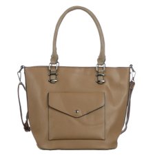 Bolsa De Ombro Com Bolso Frontal Bolsa De Ombro Com Bolso Frontal