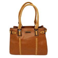 Bolsa de Ombro Detalhes Trançados Bolsa de Ombro Detalhes Trançados