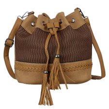 Bolsa Saco Com Franja E Detalhes Em 3D Bolsa Saco Com Franja E Detalhes Em 3D