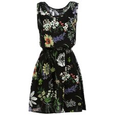 Vestido Estampa Floresta Vestido Estampa Floresta