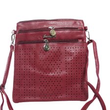 Bolsa Transpassada Com Vazados Bolsa Transpassada Com Vazados