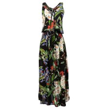 Vestido Longo Com Cordão Nas Costas Vestido Longo Com Cordão Nas Costas