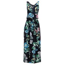 Vestido Longo Com Cordão Nas Costas Vestido Longo Com Cordão Nas Costas