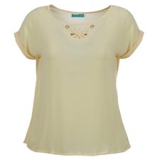 Blusa Com Abertura No Decote (Plus Size) Blusa Com Abertura No Decote (Plus Size)