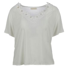 Blusa Soltinha Rendada (Plus Size) Blusa Soltinha Rendada (Plus Size)
