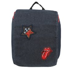 Mini Mochila Térmica Com Patches Mini Mochila Térmica Com Patches