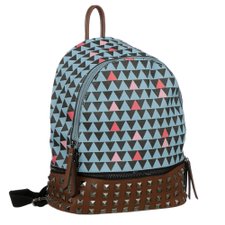 Mochila Pequena Estampa Mosaico Mochila Pequena Estampa Mosaico