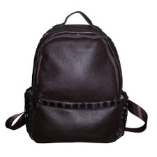 Mochila Com Tachas Hexagonais Mochila Com Tachas Hexagonais