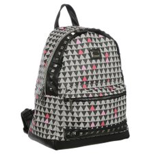 Mochila Mosaico Com Detalhes Metálicos Mochila Mosaico Com Detalhes Metálicos