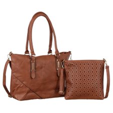 Kit 2 Bolsas de Ombro e Transversal Lisa Kit 2 Bolsas de Ombro e Transversal Lisa
