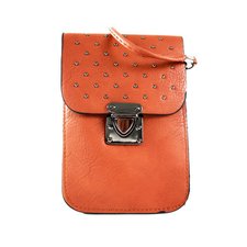 Bolsa Clutch Com Esferas Metalicas Na Cor Chumbo Bolsa Clutch Com Esferas Metalicas Na Cor Chumbo