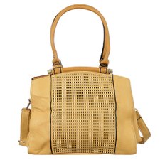 Bolsa De Ombro Vazada Detalhes Dourado Bolsa De Ombro Vazada Detalhes Dourado