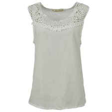 Blusa Regata Com Detalhes Em Renda Blusa Regata Com Detalhes Em Renda