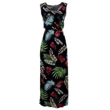 Vestido Longo Acinturado Florido Vestido Longo Acinturado Florido