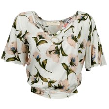 Cropped Retro Estampado Com Pingente Cropped Retro Estampado Com Pingente