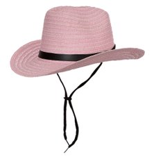Chapéu De Cowboy Palha Com Cordão Ajustável Chapéu De Cowboy Palha Com Cordão Ajustável