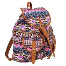 Mochila Escolar Feminina Têxtil Estampa Escrita Mochila Escolar Feminina Têxtil Estampa Escrita