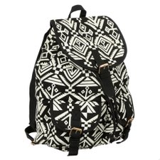 Mochila Escolar De Tecido Mosaico Estampada Fashion Mochila Escolar De Tecido Mosaico Estampada Fashion