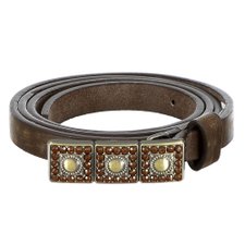 Cinto Fininho Com Fivela Dourada Com Strass Cinto Fininho Com Fivela Dourada Com Strass