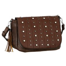 Bolsa Transversal Com Tachas E Pérolas Bolsa Transversal Com Tachas E Pérolas