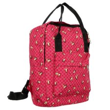 Mochila Feminina Tecido Casual Escolar Estampada Mochila Feminina Tecido Casual Escolar Estampada