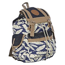 Mochila Escolar Têxtil Estampada Mochila Escolar Têxtil Estampada