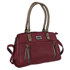 Bolsa De Ombro Com Bolsos Frontais Decorativos Bolsa De Ombro Com Bolsos Frontais Decorativos