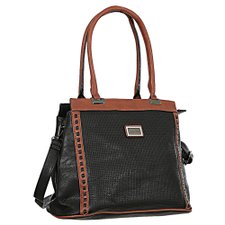 Bolsa De Ombro Com Detalhes Vazados Bolsa De Ombro Com Detalhes Vazados