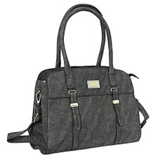 Bolsa de Ombro Com Detalhes Dourados Bolsa de Ombro Com Detalhes Dourados