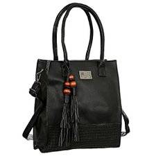 Bolsa Shopper Com Tassel E Coquinho Bolsa Shopper Com Tassel E Coquinho