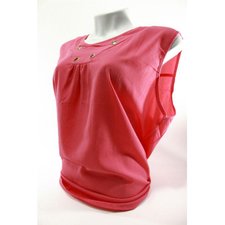 Blusinha Regata Com Detalhes Metálicos Blusinha Regata Com Detalhes Metálicos