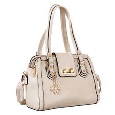 Bolsa De Ombro Fecho Metálico + Pingente Bolsa De Ombro Fecho Metálico + Pingente