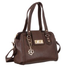 Bolsa De Ombro Fecho Metálico + Pingente Bolsa De Ombro Fecho Metálico + Pingente