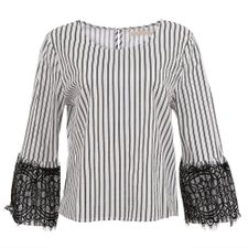 Blusa Manga Longa Listrada Social Blusa Manga Longa Listrada Social