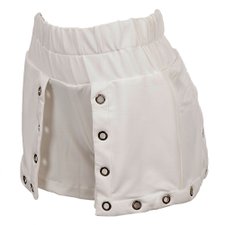 Short Envelope Cintura Alta com Detalhes Vazados Short Envelope Cintura Alta com Detalhes Vazados